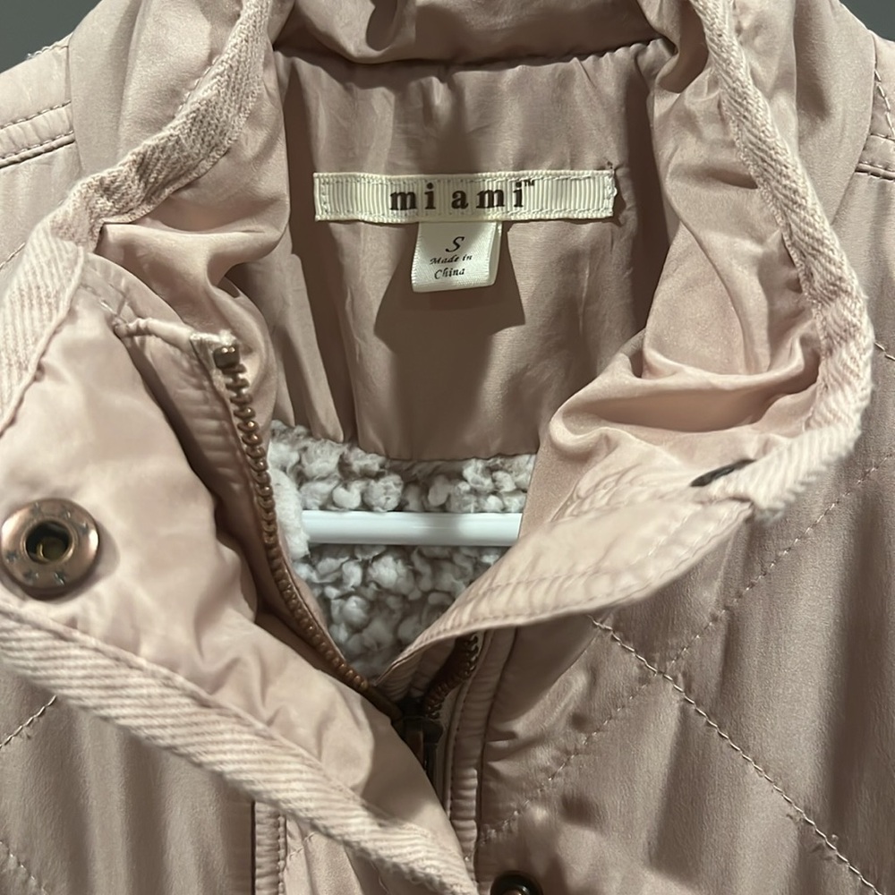 Miami Quilted Utility Sherpa Lined Jacket - Picture 2 of 13